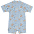 Mikk-Line UV Suit UPF50+ (Printed) Swimwear Faded Denim